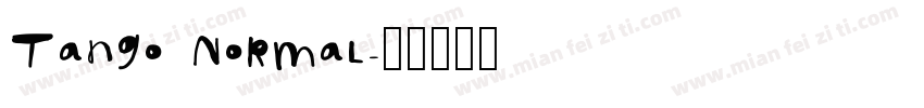 Tango Normal字体转换